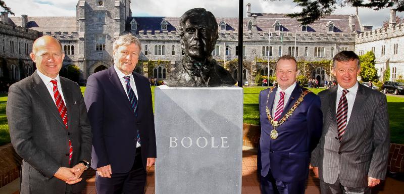 Ambassadors at the boole bust unveiling