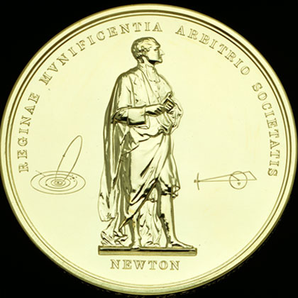 A modern day Royal Society Medal (©The Royal Society)